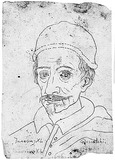 Papst Innocenz XI. Odescalchi, Brustbild nach links