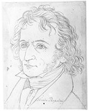 Vorschaubild von Niccolò Paganini, Porträt im Dreiviertelprofil.