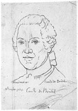 Vorschaubild von Heinrich Graf Brühl, Brustbildnis nach rechts.