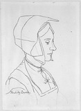 Vorschaubild von Lady Barkley. (Nach Hans Holbein dem Jüngeren).
