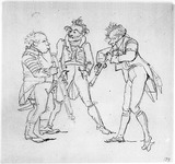 Vorschaubild von Musikalisches Impromptu. (Verwendet für eine Lithografie Ende der 20er Jahre, zusammen auf einem Stein mit der "Huldigung der Landstände" nach dem Relief im Braunschweiger Schloss.)