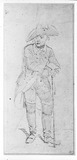 Vorschaubild von Friedrich II., auf seinen Krückstock gestützt.