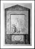 Vorschaubild von Entwurf zum geplanten Epitaph für den Prinzen Louis von Preußen.