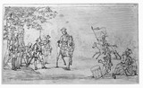 Vorschaubild von Militärszene (Studie zu einem Relief vom Tauentzien-Denkmal in Breslau?);(Begebenheit aus dem Leben Friedrich II.)