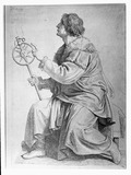 Kopernikus, sitzend nach links. (Abklatsch von 203.)