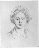 Vorschaubild von Weibliches Bildnis mit einem Diadem im Haar. (Königin Luise)