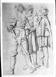 Vorschaubild von Drei Männer im Kostüm der Reformationszeit.