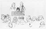 Vorschaubild von Studienblatt mit Pianist und Zuhörern.