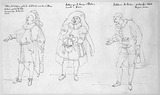 Vorschaubild von Figurinen der Commedia dell'arte.