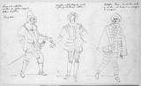Vorschaubild von Figurinen der Commedia dell'arte.