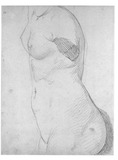 Vorschaubild von Weiblicher Torso, in linker Seitenansicht, nach einer antiken Skulptur.
