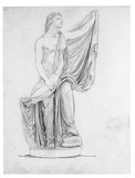 Vorschaubild von Leda mit dem Schwan. Studie nach einer antiken Statue.