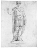 Vorschaubild von Römischer Imperator, nach einem antiken Standbild.