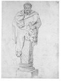 Vorschaubild von Herkules-Herme, nach einer antiken Statue.
