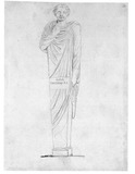 Vorschaubild von Weibliche Stele, nach einem antiken Bildwerk.