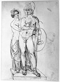 Vorschaubild von Mars und Venus, nach einer antiken Figurengruppe.