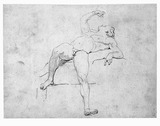 Vorschaubild von Liegender Faun, nach einem antiken Bildwerk.
