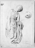 Vorschaubild von Niedersinkende Amazone, nach einem antiken Relief.