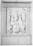 Vorschaubild von Entwurf für das Relief "Apotheose der Königin Luise".