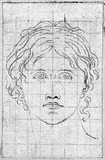 Vorschaubild von Kopf einer jungen Frau, en face.