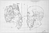 Vorschaubild von Köpfe des Pan und des Sokrates, im Profil einander zugewendet.