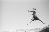 Airwalk ll. (Renate Schottelius beim Tanzsprung über Felsen, La Cumbrecita).