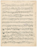 Vorschaubild von Variationen über ein altes Lied für Violine und Klavier [a-Moll]