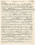 Vorschaubild von Variationen über ein altes Lied für Violine und Klavier [a-Moll]
