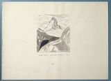 Alpine Architektur, 3. Teil: Der Alpenbau. Blatt 20
Matterhorn