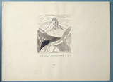 Vorschaubild von Alpine Architektur, 3. Teil: Der Alpenbau. Blatt 20
Matterhorn