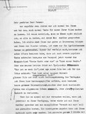 Vorschaubild von Korrespondenz an Erich Pommer