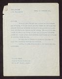 Vorschaubild von Brief von Carl Einstein an [?] Saxton