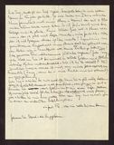 Brief von Carl Einstein an Tony Simon-Wolfskehl