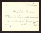 Vorschaubild von Brief von Margarethe Vogelsdorff an Carl Einstein