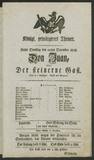 Don Juan, oder: Der steinerne Gast / Mozart