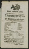 Theatralische Abentheuer, oder: Der Schauspieldirector in der Klemme / (Göthe), Cimarosa, Mozart