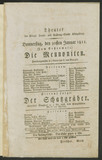 Die Mennoniten / L. von Baczko
Der Schatzgräber / Mehül