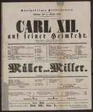 Müller und Miller / Alexander Elz
Carl XII. auf seiner Heimkehr / Dr. Töpfer