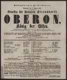 Oberon, König der Elfen / Carl Maria von Weber