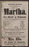 Martha, oder: Der Markt zu Richmond / F. v. Flotow