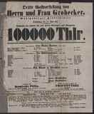 100000 Thlr. / D. Kalisch, Gährig