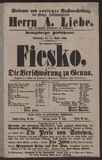 Fiesko, oder: Die Verschwörung zu Genua / Friedrich v. Schiller
