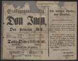 Vorschaubild von Don Juan, oder: Der steinerne Gast / W. A. Mozart
Tanz-Divertissement / ---
Theater-Anzeige [Vorschau auf 10.9. - Hinweise auf Partout-Billets und Abonnemant-Billets] / ---
Tanz-Divertissement / ---