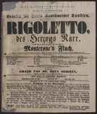 Rigoletto, des Herzogs Narr / Giuseppe Verdi