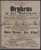Guten Morgen, Herr Fischer / W. Friedrich, Stiegmann
Orpheus in der Unterwelt / J. Offenbach
Tanz-Divertissement / ---