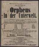 Orpheus in der Unterwelt / J. Offenbach
Großes Tanzdivertissement / ---