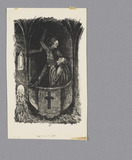 Vorschaubild von "Der Tod zum Prediger" oder "Tod und Pfaffe" (Illustration zu E. Reinacher. Der Tod von Grallenfels, 1918)
