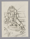 Im Schmutz spielender Junge, Nach dem Kriege 
1914-1918