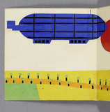 Vorschaubild von Bilderbuch, "Reisebilderbuch", 1. Seite
Zeppelin über Stadt