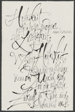 Vorschaubild von Abbé Galiani: Heiterkeit ist etwas anderes ... Kalligraphie von Friedrich Poppl.